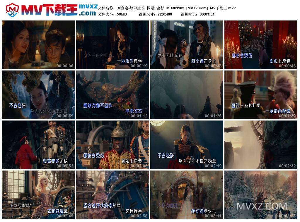 刘宣逸-放肆生长_国语_流行_MD301102